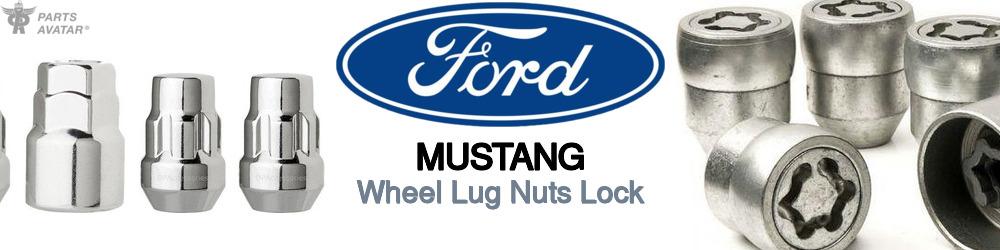 Ford Mustang Wheel Lug Nuts Lock