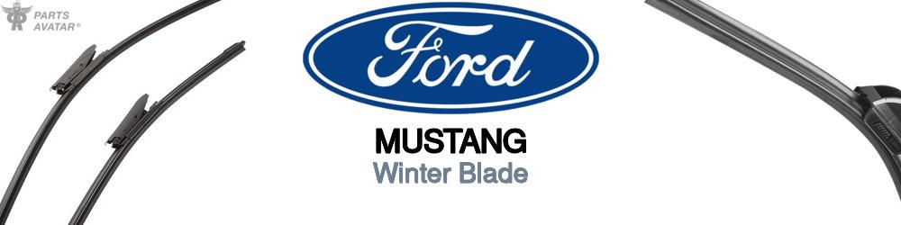 Discover Ford Mustang Winter Wiper Blades For Your Vehicle