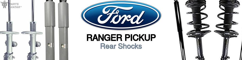 Discover Ford Ranger pickup Rear Shocks For Your Vehicle