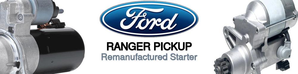Discover Ford Ranger pickup Starter Motors For Your Vehicle