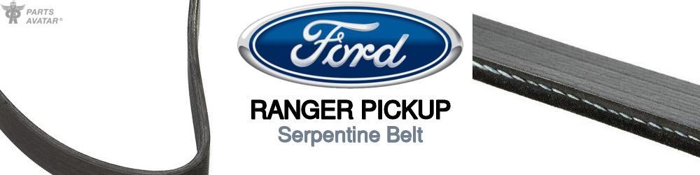 Discover Ford Ranger pickup Serpentine Belts For Your Vehicle