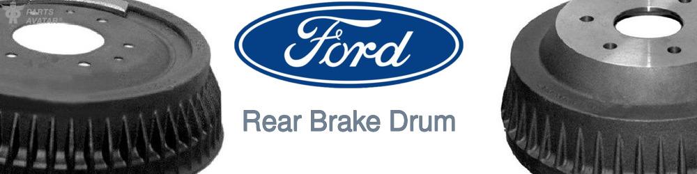 Discover Ford Rear Brake Drum For Your Vehicle