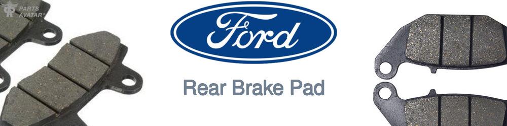 Discover Ford Rear Brake Pads For Your Vehicle