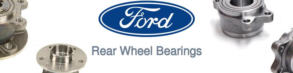Discover Ford Rear Wheel Bearings For Your Vehicle
