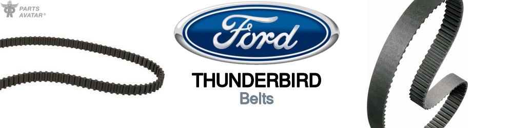 Discover Ford Thunderbird Serpentine Belts For Your Vehicle