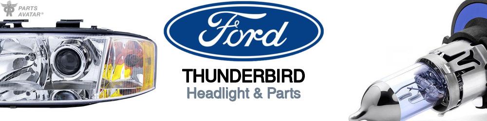 Discover Ford Thunderbird Headlight Components For Your Vehicle