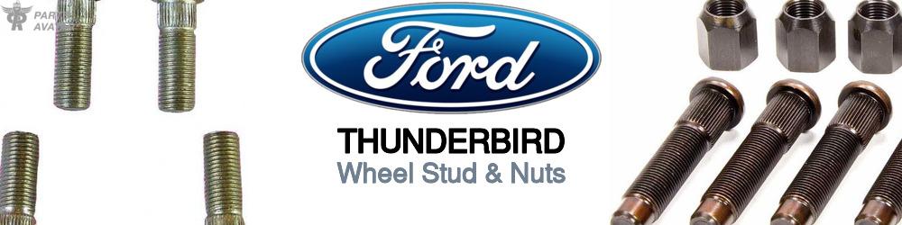 Discover Ford Thunderbird Wheel Studs For Your Vehicle