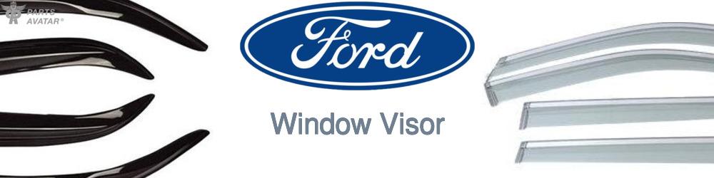 Discover Ford Window Visors For Your Vehicle