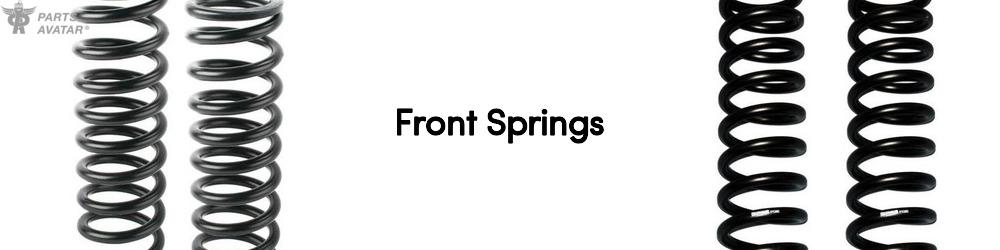 Discover Front Springs For Your Vehicle