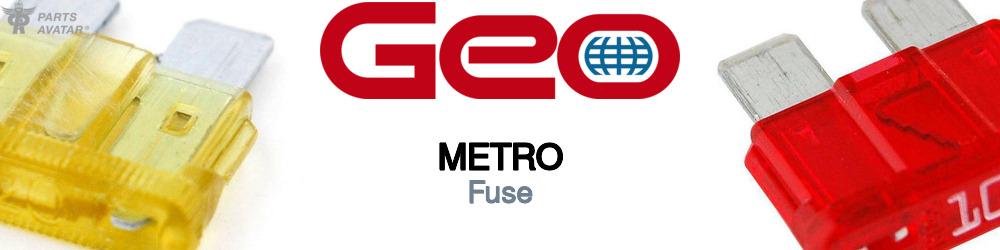 Discover Geo Metro Fuses For Your Vehicle