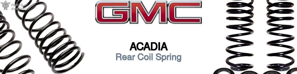 Discover Gmc Acadia Rear Springs For Your Vehicle