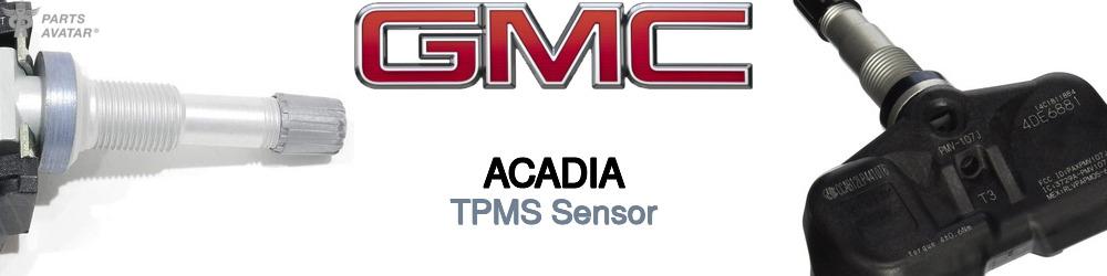 Discover Gmc Acadia TPMS Sensor For Your Vehicle