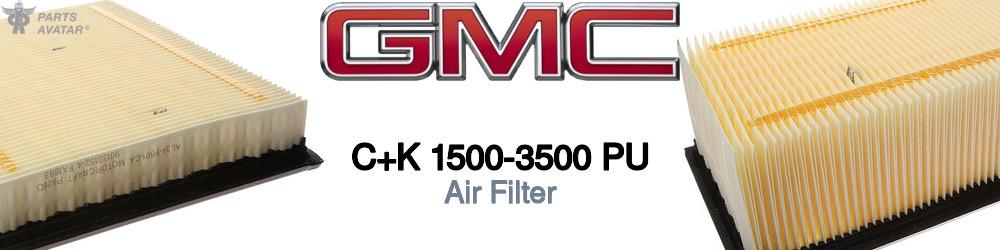 Discover Gmc C+k 1500-3500 pu Engine Air Filters For Your Vehicle