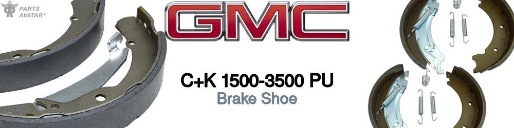 GMC C+K 1500-3500 Pickup Brake Shoe