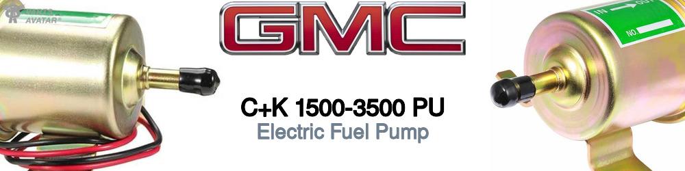Discover Gmc C+k 1500-3500 pu Electric Fuel Pump For Your Vehicle