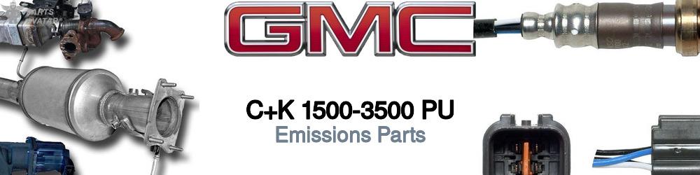 Discover Gmc C+k 1500-3500 pu Emission Parts For Your Vehicle