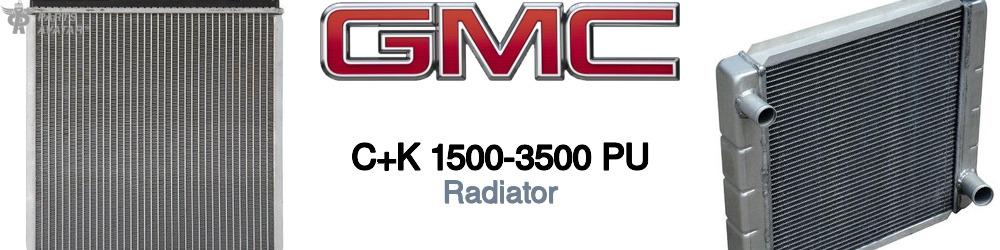 Discover Gmc C+k 1500-3500 pu Radiator For Your Vehicle
