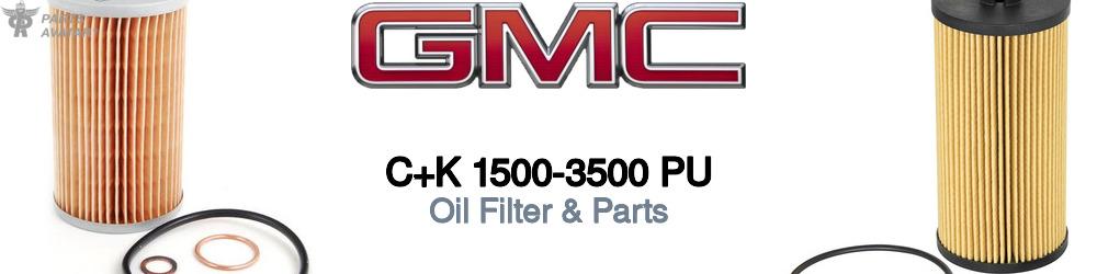 Discover Gmc C+k 1500-3500 pu Engine Oil Filters For Your Vehicle