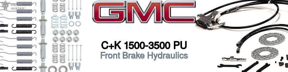 GMC C+K 1500-3500 Pickup Front Brake Hydraulics