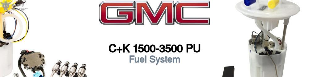 Discover Gmc C+k 1500-3500 pu Fuel Filters For Your Vehicle