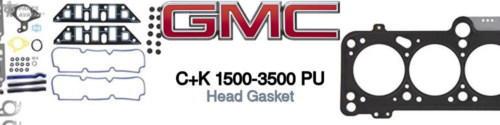 Discover Gmc C+k 1500-3500 pu Engine Gaskets For Your Vehicle