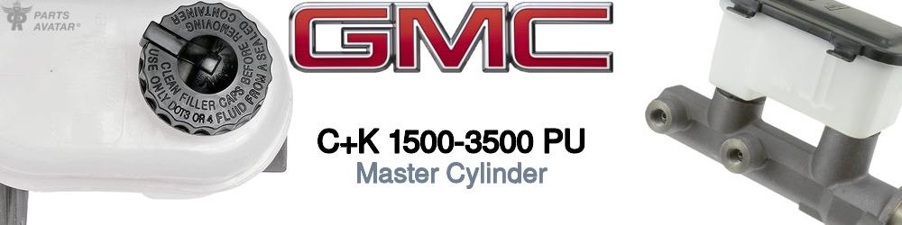 Discover Gmc C+k 1500-3500 pu Master Cylinders For Your Vehicle