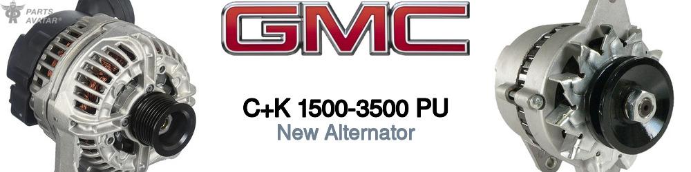 Discover Gmc C+k 1500-3500 pu New Alternator For Your Vehicle