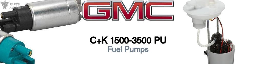 Discover Gmc C+k 1500-3500 pu Fuel Pumps For Your Vehicle