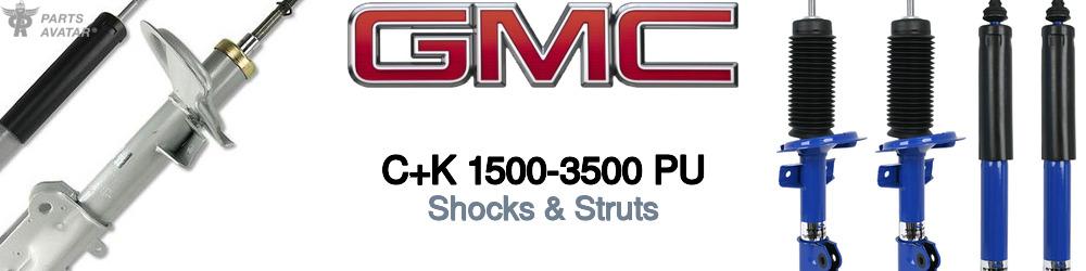 Discover Gmc C+k 1500-3500 pu Shocks & Struts For Your Vehicle