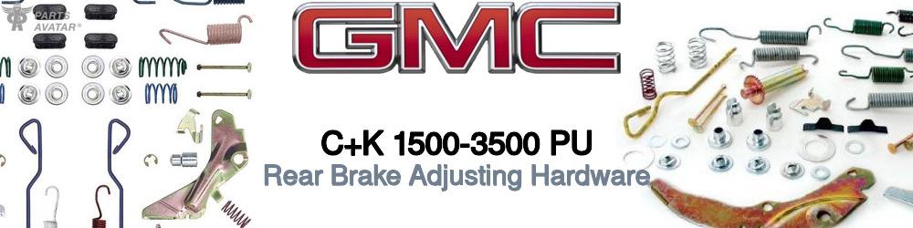 GMC C+K 1500-3500 Pickup Rear Brake Adjusting Hardware