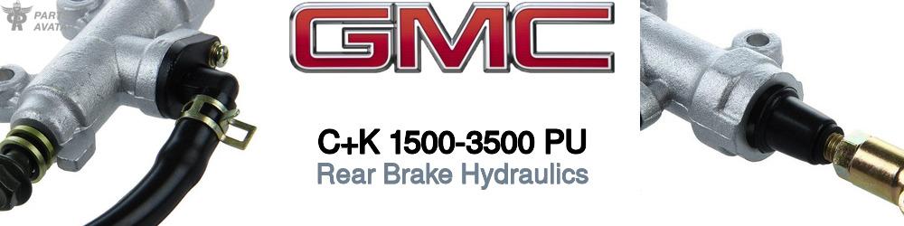 GMC C+K 1500-3500 Pickup Rear Brake Hydraulics