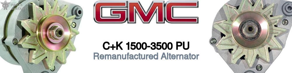 Discover Gmc C+k 1500-3500 pu Remanufactured Alternator For Your Vehicle