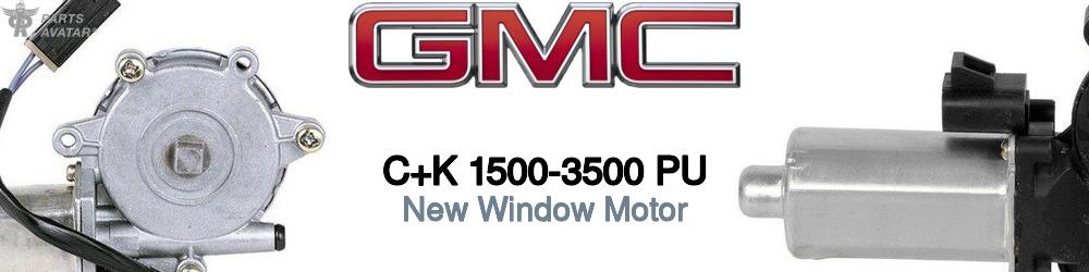 Discover Gmc C+k 1500-3500 pu Window Motors For Your Vehicle