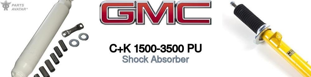 Discover Gmc C+k 1500-3500 pu Shock Absorber For Your Vehicle