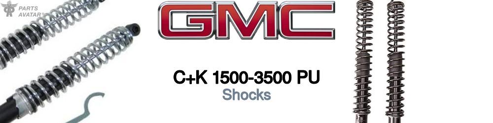 Discover Gmc C+k 1500-3500 pu Rear Shocks For Your Vehicle