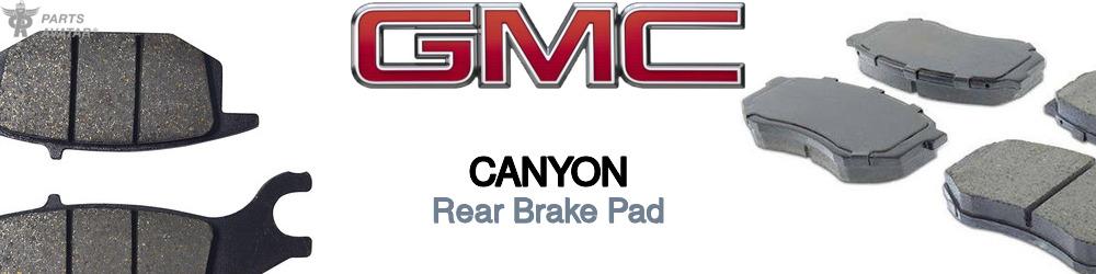 Discover Gmc Canyon Rear Brake Pads For Your Vehicle