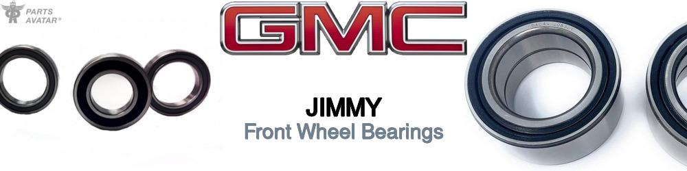 Discover Gmc Jimmy Front Wheel Bearings For Your Vehicle