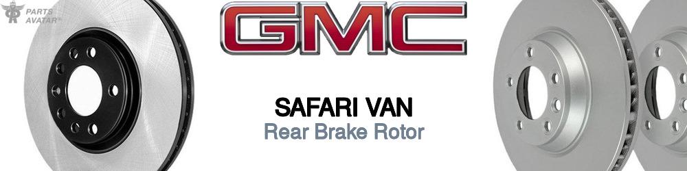 Discover Gmc Safari van Rear Brake Rotors For Your Vehicle