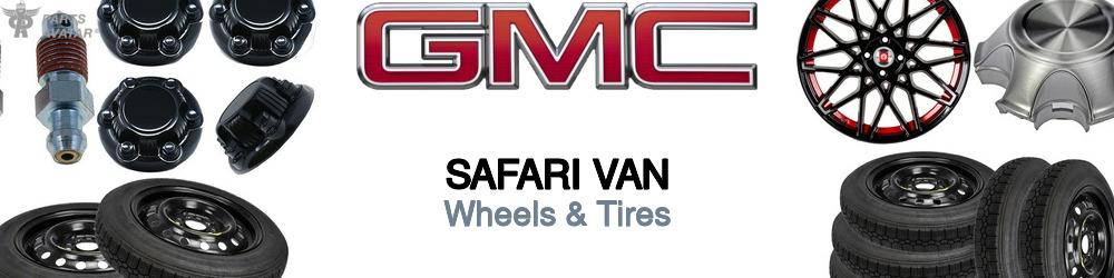gmc safari van tire size