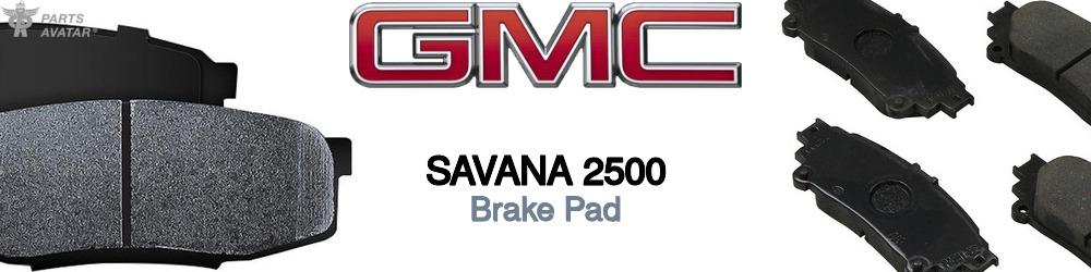 GMC Savana 2500 Brake Pad