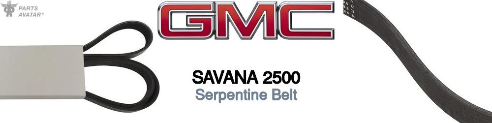 Discover Gmc Savana 2500 Serpentine Belts For Your Vehicle