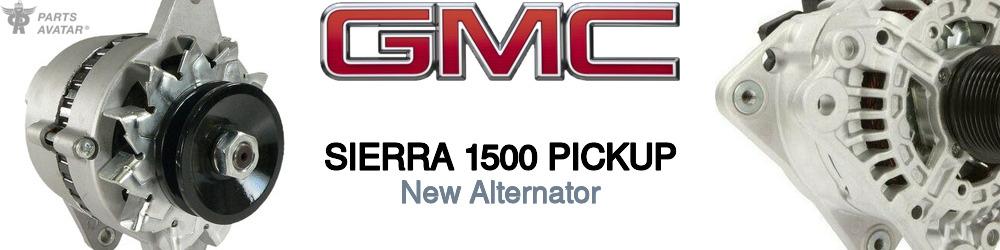 Discover Gmc Sierra 1500 pickup New Alternator For Your Vehicle