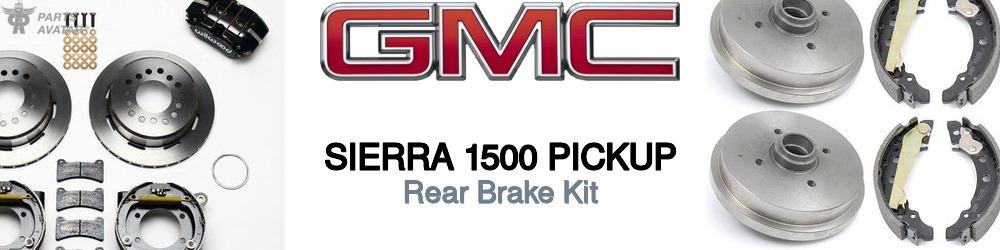 Discover Gmc Sierra 1500 pickup Rear Brake Kit For Your Vehicle