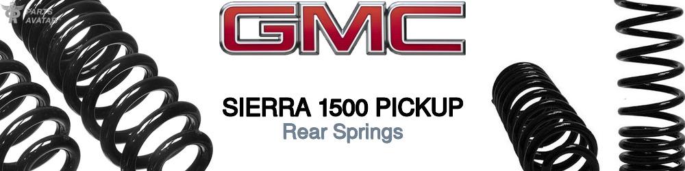 Discover Gmc Sierra 1500 pickup Rear Springs For Your Vehicle