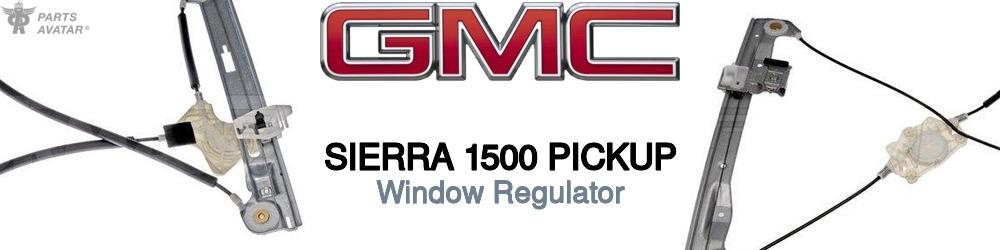 GMC Sierra 1500 Window Regulator