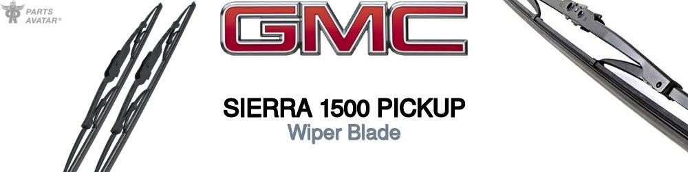 Discover GMC Sierra 1500 Wiper Blade For Your Vehicle