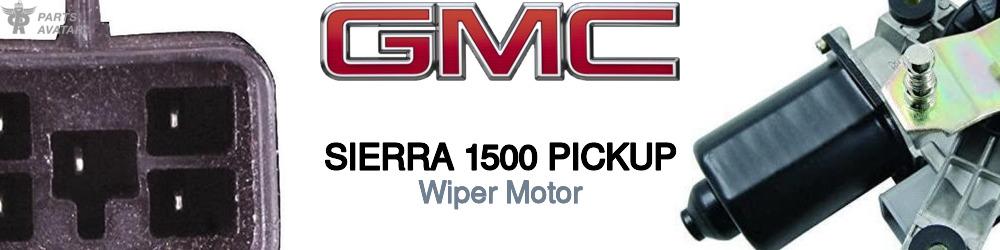 Discover Gmc Sierra 1500 pickup Wiper Motors For Your Vehicle