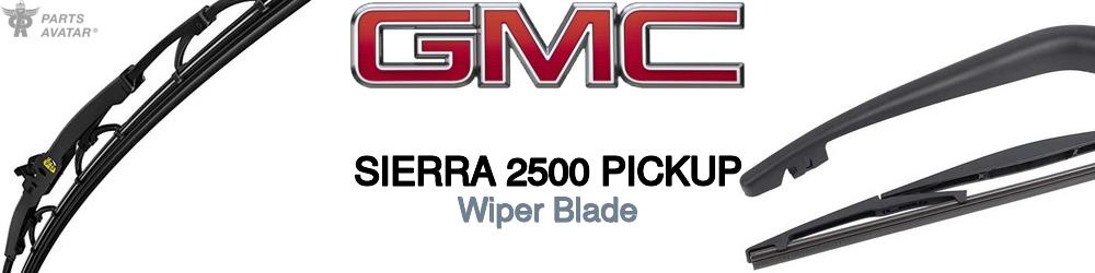 Discover Gmc Sierra 2500 pickup Wiper Blades For Your Vehicle