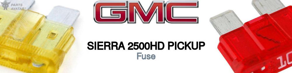 Discover Gmc Sierra 2500hd pickup Fuses For Your Vehicle