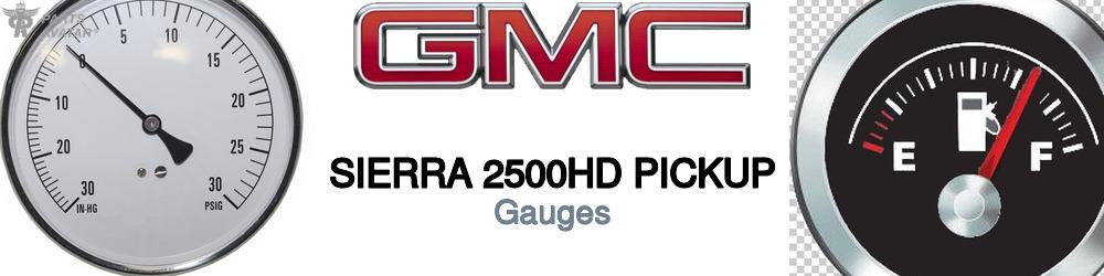 Discover Gmc Sierra 2500hd pickup Gauges For Your Vehicle